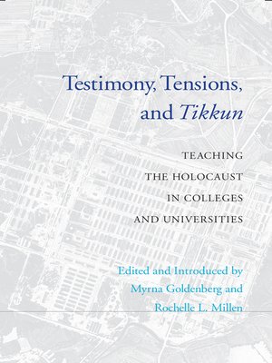 cover image of Testimony, Tensions, and Tikkun